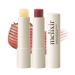 Melixir Vegan Lip Butter Duo Set Hydrating Tinted Lip Balm Gift Set with Shea Butter, Moisturizing for Dry Chapped Lips, Petrolatum-Free, Bee-Free, Sheer Natural Finish (Agave & Nudy Rose)