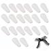 10 pairs of glasses nose pads silicone nose pads slide -resistant self -adhesive nose pads for glasses sunglasses transparent 1.8mm transparent 1.8mm