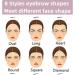 8 Styles Eyebrow Stencils Eyebrow Template Eyebrow Shaping Kit Reusable Eyebrow Stencil with Handle and Strap Brow Stencil for Shaping Fashionable Eyebrows Washable Eyebrow Positioning Tool - Buy Online on GoSupps.com