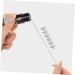 LALADEFIEE Aluminum Alloy Eyebrow Measurement Tool Eyebrow Measure Tool Eyebrow Drawing Line Tool - Buy Online on GoSupps.com