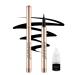 GLAMCOLOUR Reusable Eyeliner Liquid Liner Pen with 2 ml Refill Eye liner Pack Smudge Proof Waterproof Lasting All Day Pencil for Women and Girl Eye Makeup Beauty Product (BLACK +REFILL 2ML)