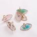 Nail Art Finger Ring Palette Polish Holder Color Mixing Plates Manicure Tools White Brushes beautymisc - Buy Online on GoSupps.com