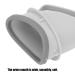 Pee Funnel Convenient Connection Unique Handle Design Stand Pee Funnel Can Block The Urine When Using for Life for Home for Patient for Family - Buy Online on GoSupps.com