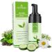 NOVEHA Tea Tree Oil Foaming Gentle Cleanser | Therapeutic Daily Skincare For For Eyelash & lids, Eye Irritations, Stye Eyes, Skin Dryness, Moisturize with Organic Ingredients, For All Skin Types