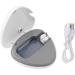 Syrisora Toothbrush Sanitizer Portable Rechargeable Toothbrush Cleaner Holder Travel Home Toothbrush Case (White) - Buy Online on GoSupps.com