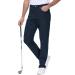 Rdruko Men's Stretch Golf Pants Lightweight Work Casual Pants with Pockets Navy 36