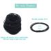 20pcs Black Elastic Hair Ties for Women, Girls, and Men - Seamless Pony Tail Holders for Thick, Thin, and Curly Hair - No Damage Bands - 4-in-1 Design - Buy Online on GoSupps.com
