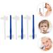 Ultechnov Double-Headed False Toothbrush for Prosthesis Cleaning | Hard Bristles Retainer Brush | 1 Pack Color-Sorted - Buy Online on GoSupps.com