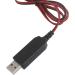 USB 5V to 1.5V AA Battery Eliminator - Power Your Electric Toys Clocks & LED Lights 2m USB Power Supply Cable - Buy Online on GoSupps.com