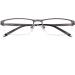 Metallic Alloy Half-Frame Myopia Glasses -0.5 to -6.0 Strengths for Men and Women - Buy Online on GoSupps.com