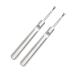 Cuticle Remover cuticle cutter Stainless Steel Nail Dead Skin Cutter Pusher Fork Anti-slip Nails Cleaner Manicure Pedicure Trimmer (Set of 2)