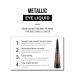 Allbesta Metallic Liquid Eyeliner | Waterproof Shiny Smokey Eyes | Long Lasting Glitter Eyeshadow Makeup - 08# - Buy Online on GoSupps.com