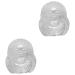 Happyyami 2pcs Peach Growth Vegetable Growing Clear Fruits Fruit Growing Melon Stereotypes 12x10cmx2pcs As Shownx2pcs