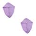 FRCOLOR 2pcs Towel Quick Drying Bath Cap Hair Drying Cap Hair Dry Wraps Shower Caps Thicken Bathing Turban Quick Dry Cap Dry Hair Hat
