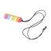 Baby Teether Necklace - Silicone Sensory Chew Pendant for Boys Girls (Orange) - Buy Online on GoSupps.com