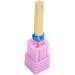 Barrel Nail Drill Bit Dead Skin Removal High Strength Pedicure Nail Drill Bit Flat Top Multipurpose Gold for Acrylic Nails (129#-M) - Buy Online on GoSupps.com