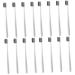 Gatuida 16 pcs soft toothbrush travel toothbrush large toothbrush extra soft toothbrush toothbrush with soft bristles soft children's toothbrush household small toothbrush travel pp white