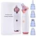 Benkeg Blackhead Remover - Electric Blackhead Suction Device with 5 in 1 Pimple Zit Comedone Extractor Tool Acne Removal kit Blackhead Remover Household Face Pore Cleaner Cosmetic Instrument White with 5pcs needles - Buy Online on GoSupps.com