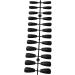 dijiusidy 1 Set French Tip Press on Nails Extra Long Matte Adhesive Tabs Full Cover Ballerina Style Decorations for Women Girls Type 2 - Buy Online on GoSupps.com