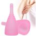 Shop Silicone Menstrual Cup with Cleaning Brush - Reusable Diva Cup for Women's Menstrual Needs (#3) - Buy Online on GoSupps.com