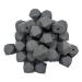 30pcs Dim Gray Color 17mm Hexagon Silicone Beads Teething Pearl Beads BPA Free Silicone Geometry Beads Teether for Mom Jewelry Necklace Making