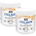 STC NUTRITION - Collagen Duo - Promotes Skin Bone and Joint Health - Type I Marine Collagen + Vitamins C & E + Selenium + Manganese - Natural Peach Flavor - 20 doses - Buy Online on GoSupps.com
