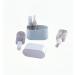 Vctitil Travel Bottle Set 4-In-1 Travel Bottle Set Combination Shampoo Shower Gel Hand Wash Lotion Split Empty Bottle Travel Kit Accessories(blue) - Buy Online on GoSupps.com