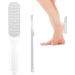 Foot Scraper Pedicure Scraper Set for Feet 2 Pieces Foot Scrubber Dead Skin Remover - Pedicure Tool Set Foot Callus Removal Tool for H Sanding Scraper - Buy Online on GoSupps.com