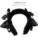 TQUXNGA Sweet Ballet Bowknot Plush Headband for Women Girls Furry Princess Hair Hoop Elegant Hair Styling Tool Beige - Buy Online on GoSupps.com