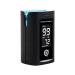Pulse Oximeter Fingertip Blood Oxygen Saturation Monitor Heart Rate/Spo2 Oximeter with LCD Screen AAA Batteries Lanyard And Protection Bag Black