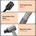 High Speed Nano-Plasma Hair Dryer 1500W - Compact Low Noise 110 000 RPM Motor - Portable Blow Dryer with 3 Temps & Speeds - Perfect for Home Salon & Gifts - Silver - Buy Online on GoSupps.com