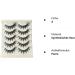 Buy WBFN 5 Couples Japanese Ernst Makeup False Eyelashes - Long Thick Natural Eye Extensions | DIY Cosmetic Beauty - Buy Online on GoSupps.com