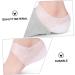 FRCOLOR Heel Cover Set - White Formal Wear Protection Pad for Men | 9.4x6.2x3cm - International Shipping - Buy Online on GoSupps.com