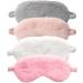 AKOAK Plush Sleep Eye Mask - Soft Breathable Light Blocking Protector for Adults & Kids - Perfect Gift for Birthday Parties - White - Buy Online on GoSupps.com