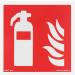 Buy Notlok Safety Work Fire Protection Sign - Fire Extinguisher (10 Pack) - DIN EN ISO 7010 Compliant - Long-Lasting PVC with High-Quality Adhesive Tape - 15x15 cm - Buy Online on GoSupps.com