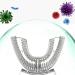 ZHENGE U-Shaped Ultrasonic Electric Toothbrush - 360 Mouth Cleaning LED Light IPX7 Waterproof 3 Cleaning Modes & Whitening - Buy Online on GoSupps.com