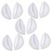 FOMIYES 10 Pairs Arch Support Arch Insert Support Pads Forefoot Cushion Pads Arch Cushions Gel Pads Correction Transparent 8.8X5X1.1CM