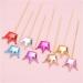 100Pcs Cupcake Toppers Heart Star and Crown Cupcake Toppers Mini Cake Toppers Colorful Cake Decorations DIY Dessert Fruits Picks Party Decorative Accessories (Mixed Color 1) - Buy Online on GoSupps.com