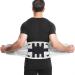 Breathable Back Brace Adjustable Lumbar Support Belt Sports Fitness Waist Trainer Lower Back Support Pain Relief Massage Band For Sciatica Herniated Disc (Color : Gray Size : Small) Small Gray