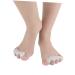 FRCOLOR Gel Foot Separator for Hallux Relief | Bunion Sleeves Spacers & Cushions - Medium White - Buy Online on GoSupps.com