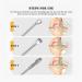 Portable Ear Cleaner Stainless Steel Ear Spoon Set Stainless Steel Ear Wax Remover Reusable Stainless Steel Ear Wax Remover Set Ear Wax Easily Removed Ideal for Personal and Home Use Silver - Buy Online on GoSupps.com