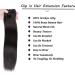 Louttary 20Inch Clip in Extensions Human-Hair Clip Straight Hair Extensions Seamless Skin Weft Clip-on Hair Pieces Easy Install - Buy Online on GoSupps.com