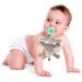 KINREX Baby Pacifier Holder - Elephant Stuffed Animal Binky Clip for Newborn Boys & Girls - Grey (7.09 inches) - Buy Online on GoSupps.com