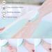 Silicone Body Scrubber Exfoliator Back Brush with Long Handle for Shower - Soft Bristles, Non-Slip, BPA-Free - Shower Scrubber for Men and Women - Buy Online on GoSupps.com