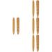 8 pieces of acupress stable head wood for body muscle massager hand massager wood reflex zone tool massage tool scraper wood acupunktab