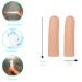 Silicone Gel Finger Protectors for Trigger Finger & Arthritis Relief (Small, Nude) - Buy Online on GoSupps.com