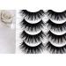 5 Pairs Natural Cross False Eyelashes in Blue & Black - Makeup Essential - Buy Online on GoSupps.com