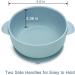 Pandaear 3 Pack Silicone Baby Bowls with Suction Cup | BPA-Free Soft Silicone Children's Feeding Bowls (Blue/Brown/Green) - Buy Online on GoSupps.com