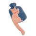 yuwqqoajv Experience unmatched comfort hot water bottle with plush cat cover 3D hot water bag for neck shoulder hand warmer orange