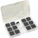 Travel Case for Contact Lenses - Compact Storage with Tweezers Mirror & Mussel Bowl | Perfect Lens Travel Set - Buy Online on GoSupps.com